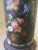 Black Hand-Painted Vintage Tea Canister Lamps With Custom Shades - a Pair For Sale - Image 8 of 9