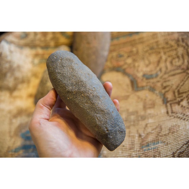 :: Antique Bronze Age African stone primitive tool. As this item is in vintage condition, it may show signs of age and...