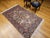 Persian Vintage Kerman Lavar Rug, Hand-Knotted Wool & Silk, Allover Floral Pattern, Ivory & Blue, 4x7 For Sale - Image 3 of 17