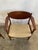 Arne Hovmand-Olsen Danish Modern Teak Armchairs With Leather, 1950 For Sale - Image 10 of 14