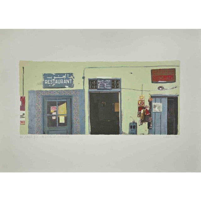 Antonio Saliola, The Words of the Wall, Lithograph, 1980 For Sale - Image 3 of 3
