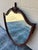 Vintage 1930s Mahogany Shield Hanging Wall Mirror For Sale In Los Angeles - Image 6 of 9