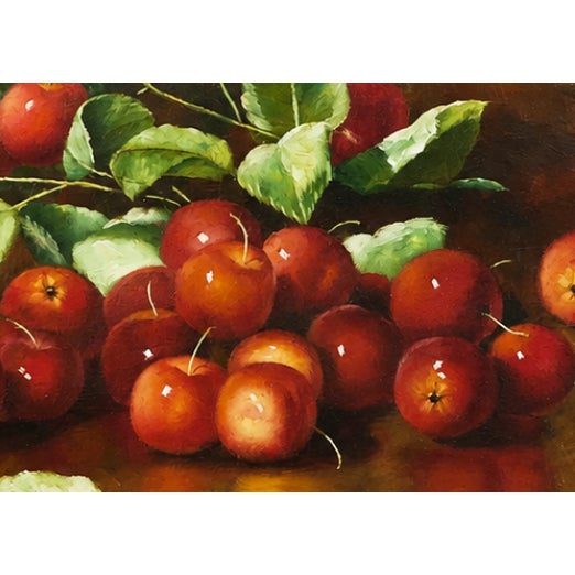 Elegant Still Life Oil Painting Bring warmth, character, and timeless charm to your home with this lovely 18" x 22" framed...