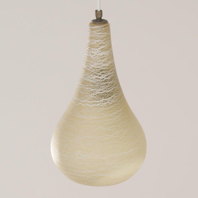 Glass Satin Glass NB 99 E/00 Pendant Lamp from Philips, 1958 For Sale - Image 7 of 12