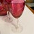 Cranberry Glass Decanter 6 Port Glasses and Shot Glass Stopper For Sale - Image 14 of 14