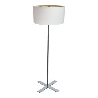 Crate & Barrel X Base Floor Lamp For Sale