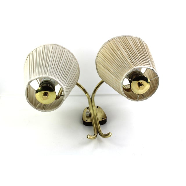 Rupert Nikoll Wall Lamp by Rupert Nikoll, 1950s For Sale - Image 4 of 7