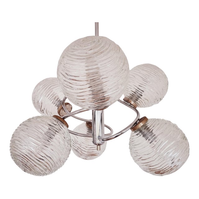 Large Mid-Century Galaxy Sputnik Chandelier, Germany, 1970s For Sale