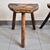 Fair condition. Usual signs of wear, see photos. Sold as is. Height 45 cm. Length 38 cm. Width 26 cm. Superb vintage stools.
