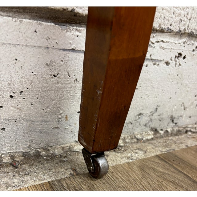 Brown Vintage Full Size French Rococo Louis XVI Style Headboard For Sale - Image 8 of 10