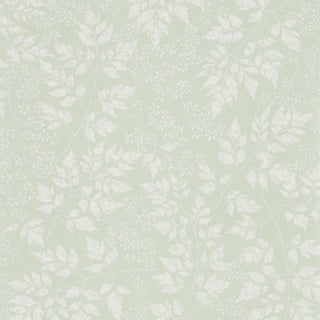 Sanderson Spring Leaves Wallpaper in Celadon For Sale