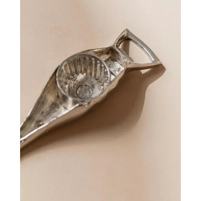 Silver Mid-Century Silver-Plated Goose Bottle Opener, Italy, 1960s For Sale - Image 8 of 11