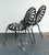 Vintage Boho Wrought Iron “Sunburst” Dining Chairs After Francois Carre - A Pair For Sale - Image 9 of 11