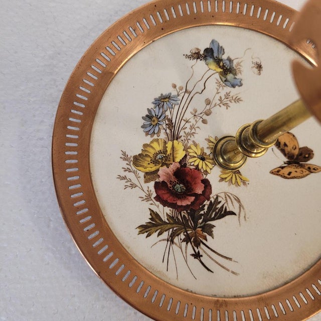 Dumb Server in Brass and Porcelain, France, 1950s For Sale - Image 12 of 18