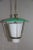 1950s Stilnovo Design Ceiling Lamp in Glass & Brass For Sale - Image 5 of 7