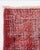 Textile 1970s Vintage Turkish Oushak Handmade Wool Cotton Red Area Rug For Sale - Image 7 of 11