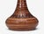 Brown 1960s Mid-Century Modern Arne Finne Nielsen, Table Lamp, Brown Glazed Stoneware For Sale - Image 8 of 10