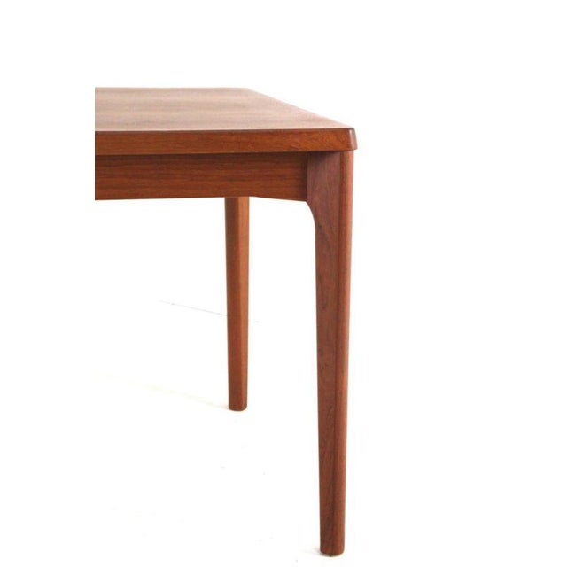 Rectangular Extendable Dining Table by Henning Kjaernulf for Vejle For Sale - Image 13 of 15