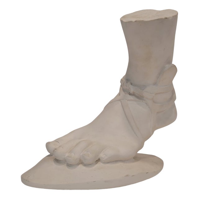 French Artist, Classicist Style Foot, Powder Marble For Sale