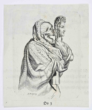 Johann Heinrich Lips, The Hypocrisy of Female Appearance, Etching, 1780s