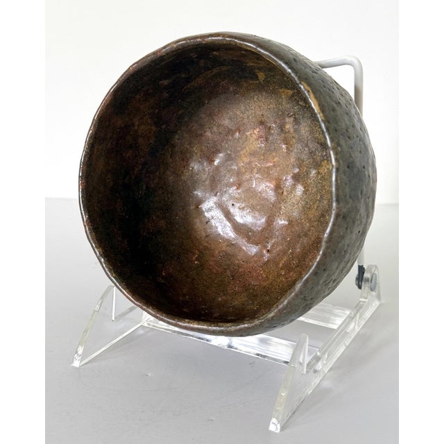 Japanese Chawan Tea Bowl by Tannyu 10th Raku Edo Period For Sale In Atlanta - Image 6 of 15