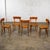 Bauhaus Mid to Late 20th Century Bauhaus Beech Bentwood Dining Chairs W/Cane Seats by Thonet Set of 5 For Sale - Image 3 of 18