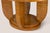 Wood Art Deco Round Dining Table in Bird’s-Eye Maple and Ebonized Glass, 1930s For Sale - Image 7 of 8