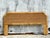 Vintage Coastal Woven Rattan Notched King Headboard For Sale In West Palm - Image 6 of 8