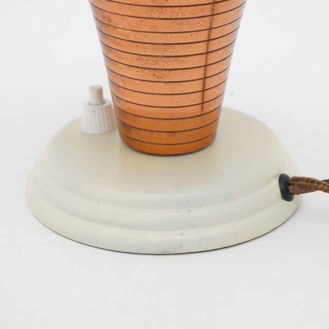 Bedside Lamp with Adjustable Lampshade, 1930s For Sale - Image 11 of 14