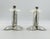 Mexican 1980s Pair of Silver Plated Candle Holders by Emilia Castillo, Mexican Modernism For Sale - Image 3 of 15