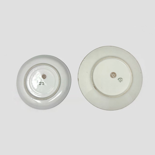 Vintage Pickard Decorator Studio Hand-Painted Porcelain Plates & Bowls - 7 Pieces For Sale - Image 10 of 11