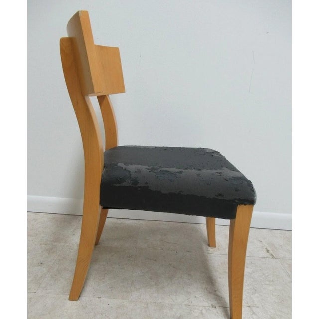 Brown 1990s Michael Graves Design Prototype One of a Kind Jonery Side Chair for Markuse For Sale - Image 8 of 12