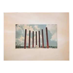 Color Photo, the Great Flag Monument by Tony Trezza