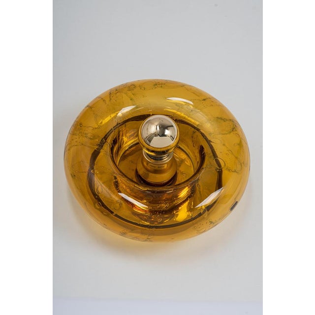 Smoked Glass Wall Light by Doria, Germany, 1960s For Sale - Image 3 of 11