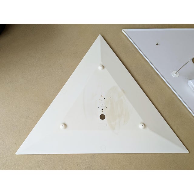 Sanka White Fabric Wall Light with Metal and Plastic by Takahama for Sirrah, 1970s For Sale - Image 12 of 15