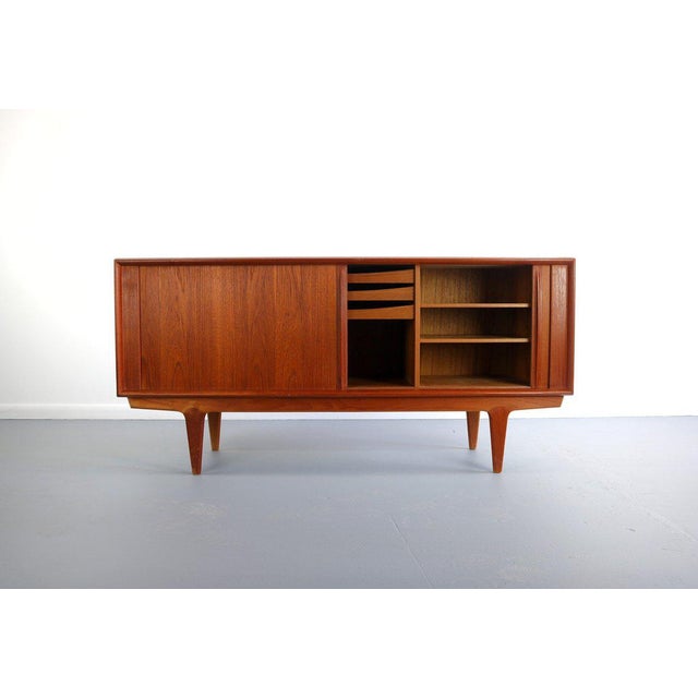 Mid-Century Modern 1960s Danish Modern Teak Bernhard Pedersen Sideboard/Credenza For Sale - Image 3 of 8