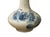 Blue 4.5" Chinese Blue White Scenery Flower Graphic Small Porcelain Art Vase For Sale - Image 8 of 12