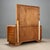 Vintage Chest of Drawers in Burl Walnut and Brass, Italy, 1940s For Sale - Image 10 of 11