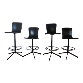 1960s Mid Century Modern Cosco Barstools - Set of 4 For Sale