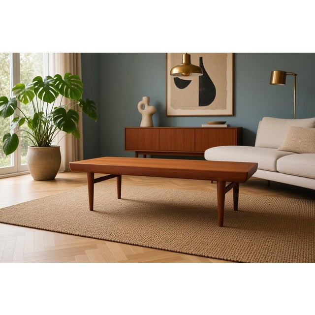 Teak Coffee Table with Drawers by Johannes Andersen for CFC Silkeborg, 1960s For Sale - Image 18 of 18