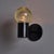 1960s Gino Sarfatti Metal and Seguso Glass Sconce for Arteluce For Sale - Image 12 of 16