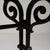 Brown Cast Iron Bistro Table with Wood Top, Antique, France, Early 20th Century For Sale - Image 8 of 11