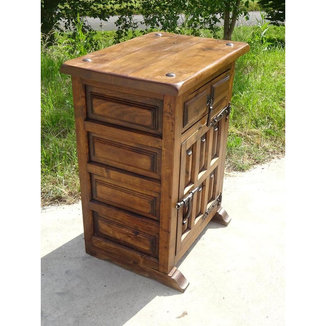 Large Bedside Table in Oak, 1950s For Sale - Image 18 of 18