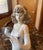 Lladro Female Figurine Wearing Floral Headband For Sale - Image 6 of 8