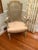 Vintage Hollywood Regency Satinwood Extension Dining Table and 8 Cane-Back Chairs For Sale - Image 4 of 12