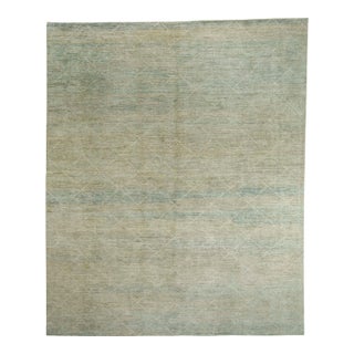 Turkish Oushak Rug 12'3" x 14'10" #18578 For Sale
