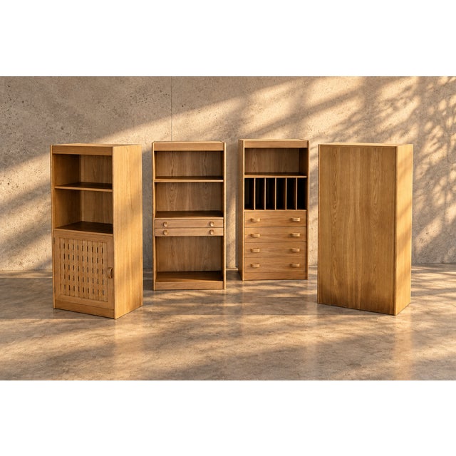 Vintage Danish Wall Unit with Cabinets, 1960s For Sale - Image 8 of 12