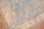 Mexican Soft Blue Antique Oushak Rug, 9' X 12' For Sale - Image 3 of 10