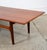 Mid Century Danish Modern Coffee Table Solid Teak Denmark Surfboard MCM Vintage For Sale - Image 9 of 12