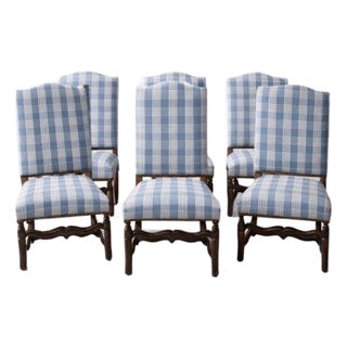 1990s Set of Six Pierre Deux Dining Chairs For Sale